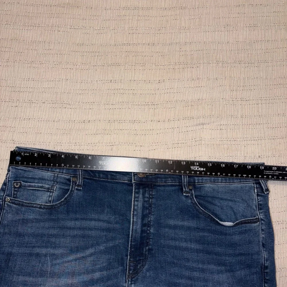 True Religion Tony Skinny Mens Jeans Size 40 Blue Denim Medium Wash 626-1110